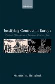 Justifying Contract in Europe (eBook, ePUB)