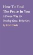How To Find The Peace In You (eBook,... - Bild 1