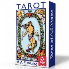 Tarot of A.E. Waite (Blue Edition, Mini, GB), m. 1 Buch, m. 78 Beilage - Waite, Arthur Edward