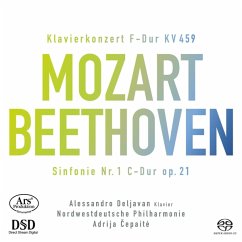 Klavierkonzert Kv 459/Sinfonie 1 C-Dur Op.21 - Deljavan/Cepaite/Nordwestdt.Philharmonie