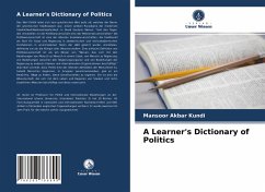 A Learner's Dictionary of Politics - Kundi, Mansoor Akbar