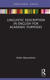 Linguistic Description in English for Academic Purposes