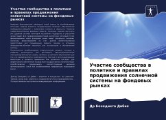 Uchastie soobschestwa w politike i prawilah prodwizheniq solnechnoj sistemy na fondowyh rynkah - Dibiq, Dr Benedikta