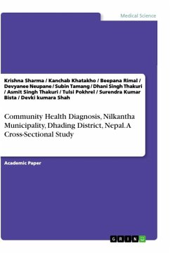 Community Health Diagnosis, Nilkantha Municipality, Dhading District, Nepal. A Cross-Sectional Study - Sharma, Krishna;Khatakho, Kanchab;Rimal, Beepana
