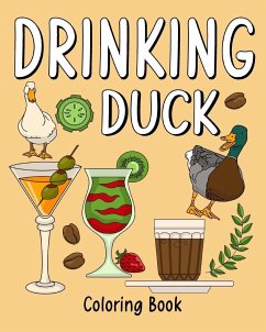 Drinking Duck Coloring Book - Paperland