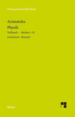 Physik. Teilband 1: Bücher I bis IV (eBook, PDF) - Aristoteles
