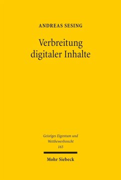 Verbreitung digitaler Inhalte (eBook, PDF) - Sesing, Andreas