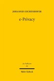 e-Privacy (eBook, PDF)