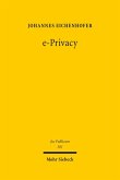 e-Privacy (eBook, PDF) e-Privacy (eBook, PDF)