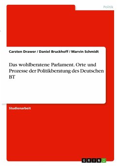 Das wohlberatene Parlament. Orte und Prozesse der Politikberatung des Deutschen BT - Drawer, Carsten;Schmidt, Marvin;Bruckhoff, Daniel