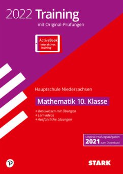 STARK Original-Prüfungen und Training Hauptschule 2022 - Mathematik 10. Klasse - Niedersachsen