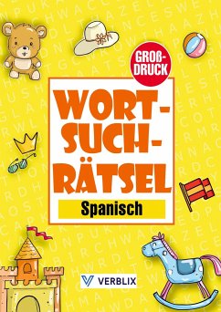 Wortsuchrätsel Spanisch - Press, Verblix