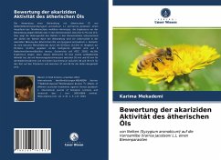 Bewertung der akariziden Aktivität des ätherischen Öls - Mekademi, Karima