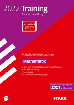 Cover STARK Training Abschlussprüfung Realschule 2022 - Mathematik - Niedersachsen