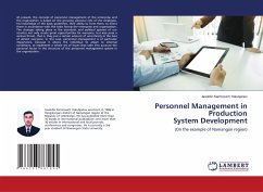 Personnel Management in Production System Development - Karimovich Yakubjanov, Javokhir