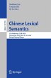 Chinese Lexical Semantics - Bild 1