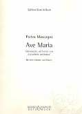 Ave Maria aus Cavalleria Rusticana für hohe Singstimme und Klavier