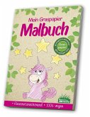 Malbuch Graspapier - Einhörner
