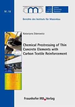 Chemical Prestressing of Thin Concrete Elements with Carbon Textile Reinforcement. - Zdanowicz, Katarzyna