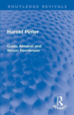 Harold Pinter (eBook, PDF) - Almansi, Guido; Henderson, Simon