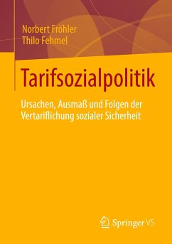 Tarifsozialpolitik - Fröhler, Norbert;Fehmel, Thilo