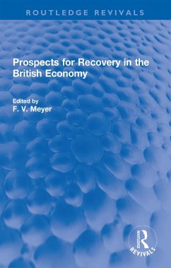 Cover Prospects for Recovery in the British Economy (eBook, ePUB)