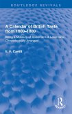 A Calendar of British Taste from 1600-1800 (eBook, PDF)
