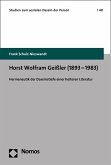Horst Wolfram Geißler (1893-1983) (eBook, PDF)