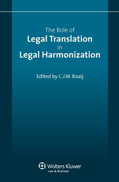 Cover Role of Legal Translation in Legal Harmonization (eBook, ePUB)