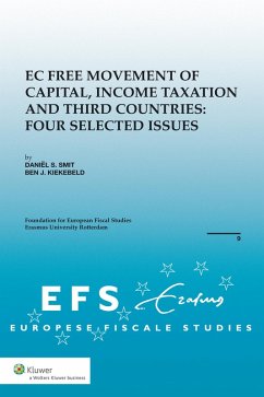 EC Free Movement of Capital, Corporate Income Taxation and Third Countries (eBook, ePUB)