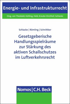 Cover Gesetzgeberische Handlungsspielräume zur Stärkung des aktiven Schallschutzes im Luftverkehrsrecht (eBook, PDF)