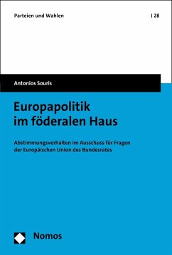 Europapolitik im föderalen Haus (eBook, PDF) - Souris, Antonios