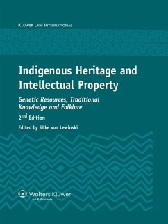 Indigenous Heritage and Intellectual Property (eBook, ePUB) - Lewinski, Silke von
