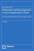 Nationales Verfassungsrecht in der Europäischen Union (eBook, PDF)
