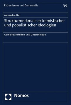 Cover Strukturmerkmale extremistischer und populistischer Ideologien (eBook, PDF)