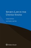 Sports Law in the United States (eBook, ePUB)