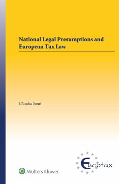 National Legal Presumptions and European Tax Law (eBook, ePUB) - Sano, Claudia