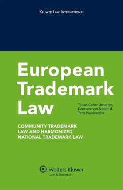 Cover European Trademark Law (eBook, ePUB)