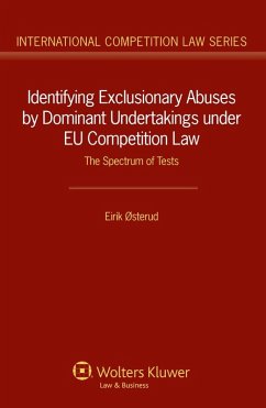 Cover Identifying Exclusionary Abuses by Dominant Undertakings under EU Competition Law (eBook, ePUB)