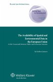 Availability of Spatial and Environmental Data in the European Union (eBook, ePUB)
