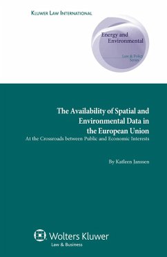 Availability of Spatial and Environmental Data in the European Union (eBook, ePUB) - Martin, Cristos Velasco San
