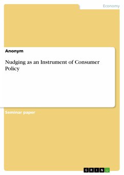 Nudging as an Instrument of Consumer Policy (eBook, PDF)