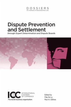 Cover DISPUTE PREVENTION AND SETTLEMENT THROUGH EXPERT DETERMINATION AND DISPUTE BOARDS (eBook, ePUB)