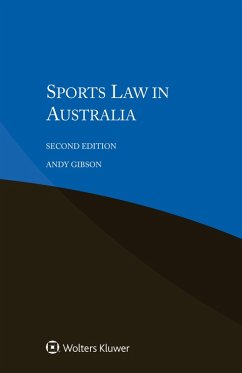 Sports Law in Australia (eBook, ePUB) - Gibson, Andy