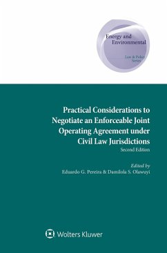 Cover Practical Considerations to Negotiate an Enforceable Joint Operating Agreement under Civil Law Jurisdictions (eBook, ePUB)
