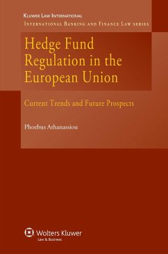 Hedge Fund Regulation in the European Union (eBook, ePUB) - Athanassiou, Phoebus