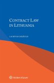 Contract Law in Lithuania (eBook, ePUB)