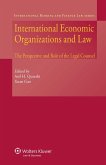 International Economic Organizations and Law (eBook, ePUB)