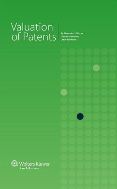 Valuation of Patents (eBook, ePUB) - Wurzer, Alexander