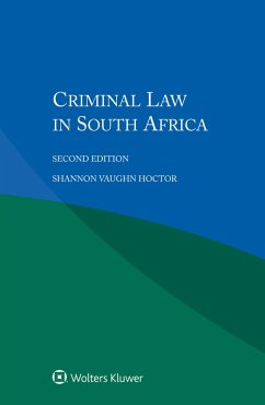 Criminal Law in South Africa (eBook, ePUB) - Hoctor, Shannon Vaughn